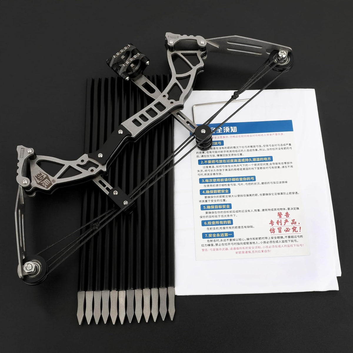 Mini Composite Archery Set Archery Bow Set Hunting Bow RH/LH with EVA Target Hunting Shooting Practice Archery Entertainment Fun